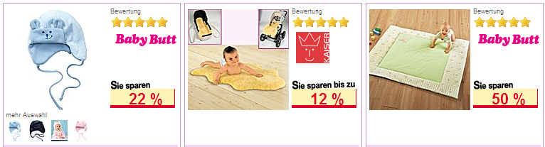 Baby Butt Schnäppchen Angebote der Woche Baby Butt Schnäppchen Angebote der Woche