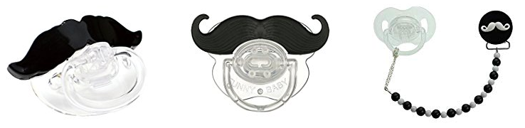 Schnurrbart-Schnuller