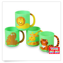 Gadget ebay Partyausrüstung für Kinder Becher mit Tieren für Kids