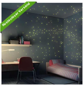Ebay Deal und Gadget Wandsticker Nachthimmel