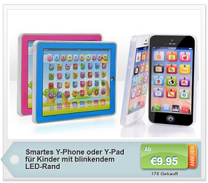 Smartphone und Tablet für Kinder