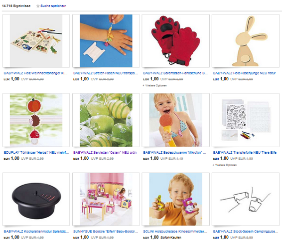 Baby Walz Schnäppchen auf ebay