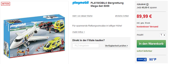 Bergrettungsset von playmobil
