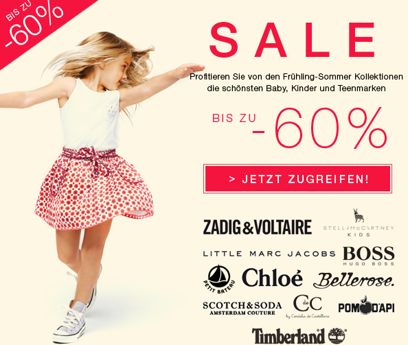 smallable Sale mit Kindermarken