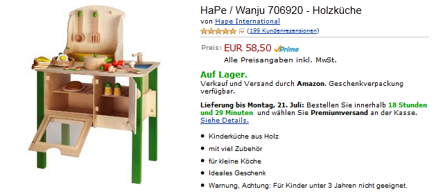 Holzküche reduziert Holzküche reduziert