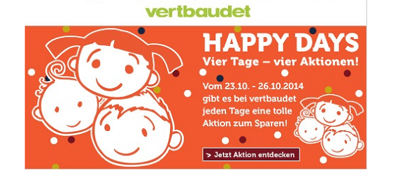 vertbaudet Happy Days Vorteilsnummern