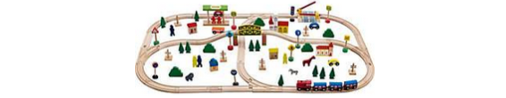 Holzeisenbahn bei myToys