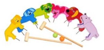 Kinderspiel für draussen billig & günstig