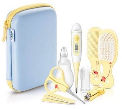 Philips Avent SCH400 gelbes Babypflege-Set