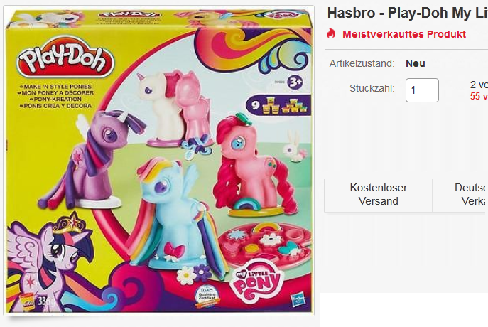 Play-Doh & my Little Pony