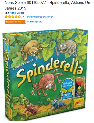 Spinderella reduziert & günstig bestellen