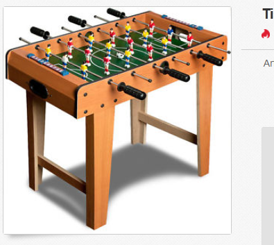 Tischkicker für Kinder