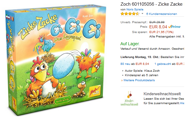 Zicke Zacke Ei Ei Ei