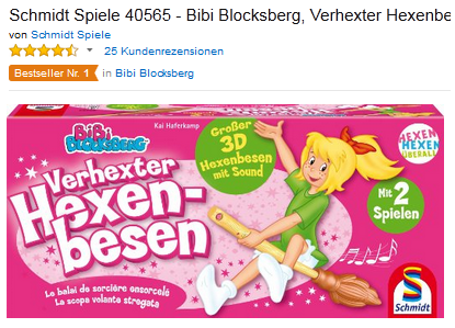 Bibi Blocksberg verhexter Hexenbesen reduziert