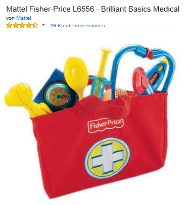 Fisher-Price Arzttasche reduziert