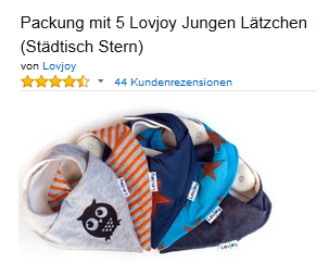 Lovjoy Lätzchen-Set günstig
