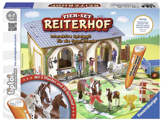 Reiterhof von tiptoi reduzierte Geschenkidee