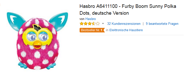 Furby Boom reduziert