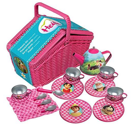 Heidi Picknick-Set: Geschenk für kleine Mädchen