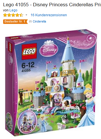 LEGO Disney Cinderellas Prinzessinnenschloss