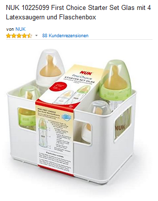 NUK First Choice Starter Set reduziert