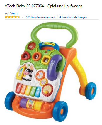 Spielwagen & Laufwagen von Vtech versandkostenfrei