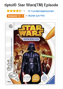 Star Wars tiptoi-Buch 19,99 Euro & versandkostenfrei