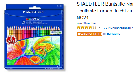 STAEDTLER Buntstifte Noris Club billig bestellen wo