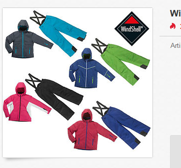 Skianzug & Schneeanzug für Kinder von WindShell