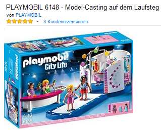 playmobil 6148 Laufsteg mit Models