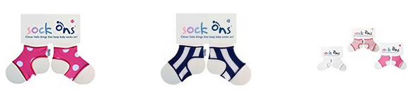 Sock Ons Sockenhalter für Babys