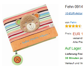 Baby Fotoalbum günstig und niedlich