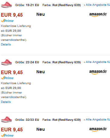 Crocs mit Crocband 2.5 billig bei Amazon