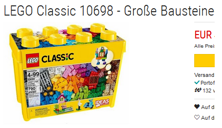LEGO Classic 10698 - Große Bausteine-Box