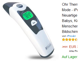iProvèn Thermometer für Stirn & Ohr