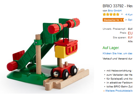 BRIO Deal Heuballen-Verladestation