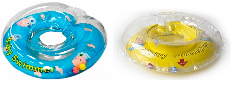 Baby Swimmer: Schwimmkragen & Badehilfe