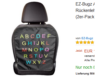 Buchstabenpuzzle für Autorücksitz, Beschäftigung für Kinder