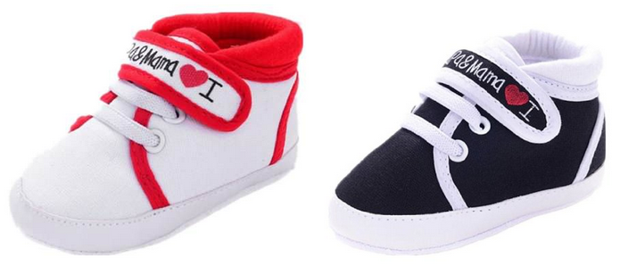 Ularmo Schuhe für Babys & Kleinkinder Ich liebe Papa & Mama