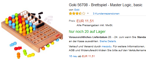 Master Logic günstig