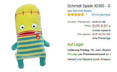 Sorgenfresser Ed billig & reduziert