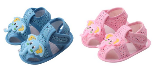 Ularmo Cartoon-Elefant Babyschuhe