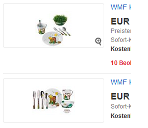 7-teiliges Kinderbesteck von WMF & Janosch