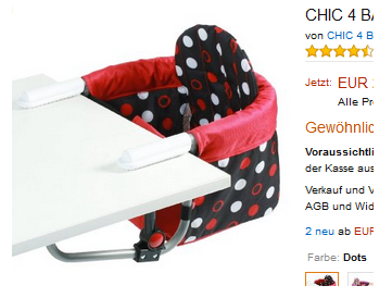 CHIC 4 BABY Tischsitz Relax günstig & versandkostenfrei