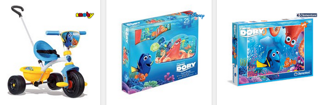 Findet Dory Spielzeug bei Intertoys