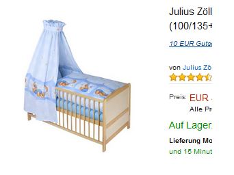 Baby-Bettset von Julius Zöllner