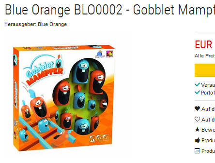 Gobblet Mampfer günstig, versandkostenfrei
