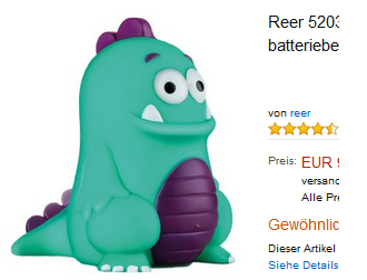 MyLovelyMonster Einschlaflicht von reer