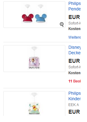 Hängelleuchten & Pendellampen von Disney X Philips für Kinderzimmer