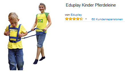 Pferdeleine für Kinder von Eduplay nur 10,05 Euro mit Versand